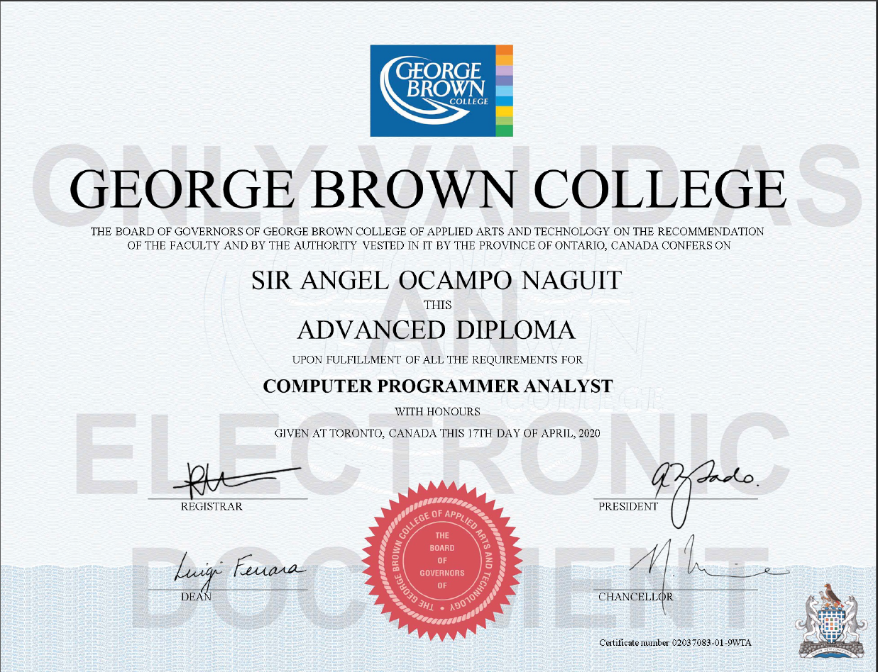 GBC Diploma